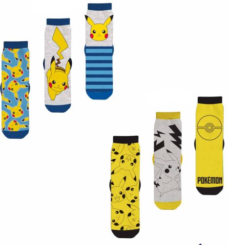 Pokémon Pika Kinder Socken 23-34