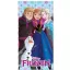Disney Eiskönigin Friends Badehandtuch, Strandtuch 70x140 cm (Schnelltrocknend)