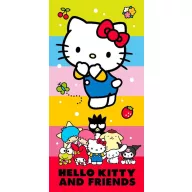 Hello Kitty Cute Friends Strandhandtuch 70x140 cm (Fast Dry)