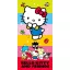 Hello Kitty Cute Friends Strandhandtuch 70x140 cm (Fast Dry)
