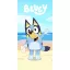 Bluey Seaside Play Badehandtuch, Strandtuch 70x140 cm (Schnelltrocknend)