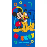   Disney Mickey Pluto Joy Badetuch, Strandtuch 70x140 cm (Schnelltrocknend)