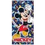 Disney Mickey Color Party Badehandtuch, Strandtuch 70x140 cm (Fast Dry)