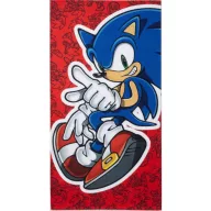   Sonic the Hedgehog Velocity Mode Badetuch, Strandtuch 70x140 cm (Fast Dry)