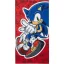 Sonic the Hedgehog Velocity Mode Badetuch, Strandtuch 70x140 cm (Fast Dry)