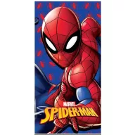   Spiderman Web Strike Badetuch, Strandtuch 70x140 cm (Schnelltrocknend)
