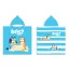 Bluey Sandy Fun Strandtuch Poncho 50x100 cm (Schnelltrocknend)