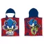Sonic the Hedgehog Velocity Mode Strandtuch Poncho 50x100 cm (Fast Dry)