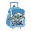 Disney Lilo und Stitch Smile Rollender Kindergartenrucksack 3D, Tasche 32 cm