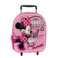   Disney Minnie Paris 3D rollender Kindergarten-Rucksack, Tasche 32 cm