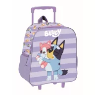 Bluey Puppy rollbarer Kindergarten 3D Rucksack, Tasche 32 cm