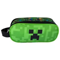 Minecraft Face 2 Fächer Federmäppchen 23 cm