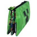 Minecraft Face 3-fach Federmäppchen 22 cm