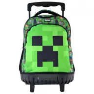 Minecraft Face Premium Rollschultasche, Tasche 44 cm