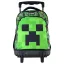 Minecraft Face Premium Rollschultasche, Tasche 44 cm
