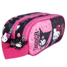 Hello Kitty & Kuromi Stifteetui mit 2 Fächern 23 cm
