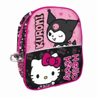 Hello Kitty & Kuromi Rucksack, Tasche 26 cm