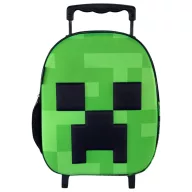   Minecraft Face rollbarer Kindergarten 3D-Rucksack, Tasche 32 cm