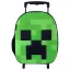 Minecraft Face rollbarer Kindergarten 3D-Rucksack, Tasche 32 cm