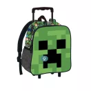 Minecraft Face rollbarer Kindergarten 3D-Rucksack, Tasche 32 cm