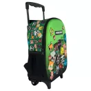 Minecraft Characters rollbarer Kindergartenrucksack 3D, Tasche 32 cm