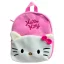 Hello Kitty Pink Bow 3D Plüsch Rucksack, Tasche 30 cm