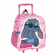   Disney Lilo und Stitch Lovely rollender 3D Kindergarten Rucksack, Tasche 32 cm
