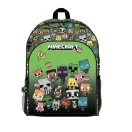 Minecraft Lot of Characters Schultasche, Tasche 40 cm