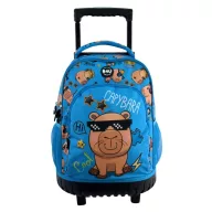 Capybara Cool Premium Roll-Schultasche, Tasche 44 cm