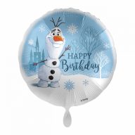   Disney Eiskönigin Olaf Snow Happy Birthday Folienballon 43 cm
