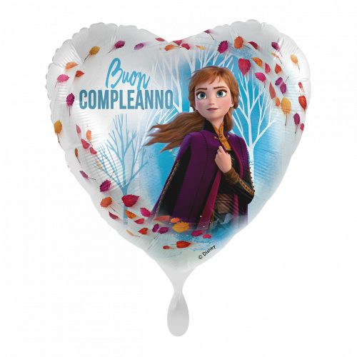 Disney Eiskönigin Anna Buon Compleanno Folienballon 43 cm