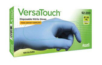 Ansell VersaTouch® 92-200 Einweghandschuhe aus Nitril, Größe 6.5-7 (S), 100 Stück