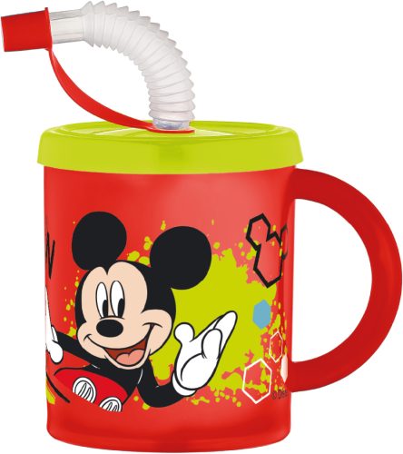 Disney Mickey Strohhalmbecher, Kunststoff 210 ml
