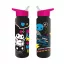 Hello Kitty Punk Kuromi Kuromi Punk Kunststoff-Trinkflasche mit Strohhalm 700 ml