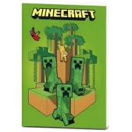 Minecraft Creepers A5 kariertes Heft