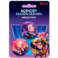 K-pop Demon Hunters Trio 3er Set Anstecker