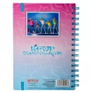 K-pop Demon Hunters Saja Boys Spiralnotizbuch, liniertes Heft A5