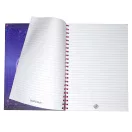K-pop Demon Hunters Purple Spiralnotizbuch, liniertes Heft A4