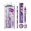 K-pop Demon Hunters Purple 5-teiliges Schreibset