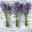 Blume Three Bunches Lavendel Serviettenset, 20 Stück, 33x33 cm