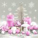 Weihnachten Pastel Composition Servietten 20er Pack, 33x33 cm