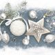 Weihnachten Elegant Baubles Servietten 20er Pack, 33x33 cm