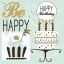 Geburtstag Mint Happy Birthday Serviette 20 Stk 33x33 cm