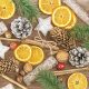 Weihnachten Winter Decorations Cinnamon Servietten 20er Pack, 33x33 cm