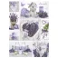 Farbe Mosaic Lavendel A/4 Gummimappe