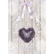 Farbe Heart Lavendel A/4 Gummibandmappe