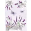Farbe Butterfly Lavendel-A/4 Dokumentenmappe mit Gummiband