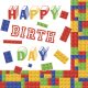 Geburtstag Blocks Happy Birthday Serviette 20 Stk 33x33 cm