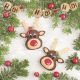 Weihnachten Felt Reindeers Servietten 20er Pack, 33x33 cm