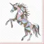Einhorn Graphic Wild Serviette 20 Stk 33x33 cm